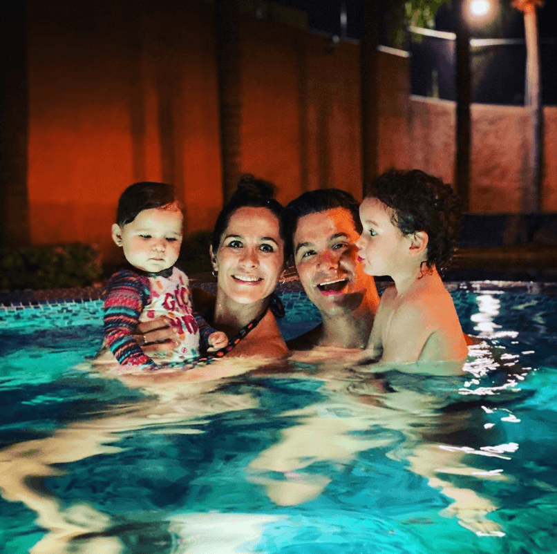 El primer nieto del protagonista de 'Marimar' nació el 12 de febrero de 2016. Lucca es el primogénito de Kiabeth, hija mayor de Arturo Peniche.