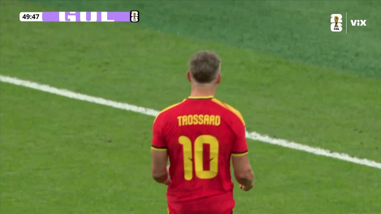 ¡Doblete de Trossard! Bélgica amplía la ventaja ante Nueva Zelanda