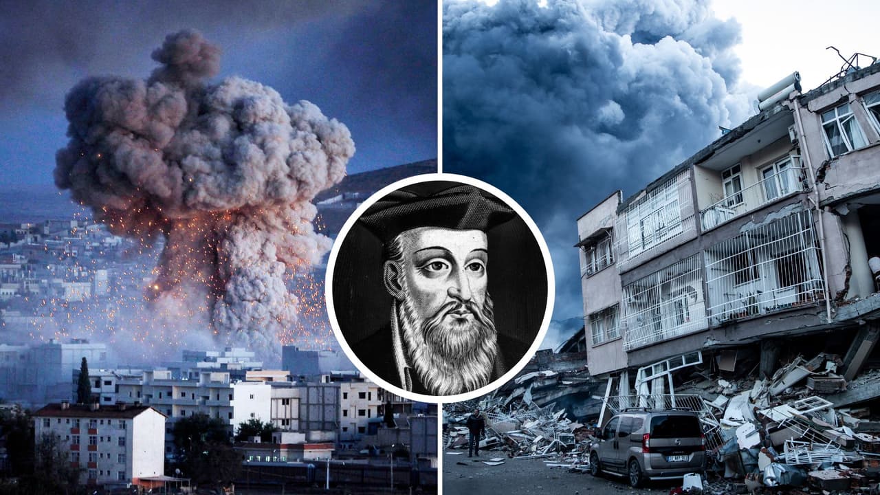 Un gran terremoto, guerra y más profecías poco alentadoras para el 2024 de Nostradamus y Baba Vanga