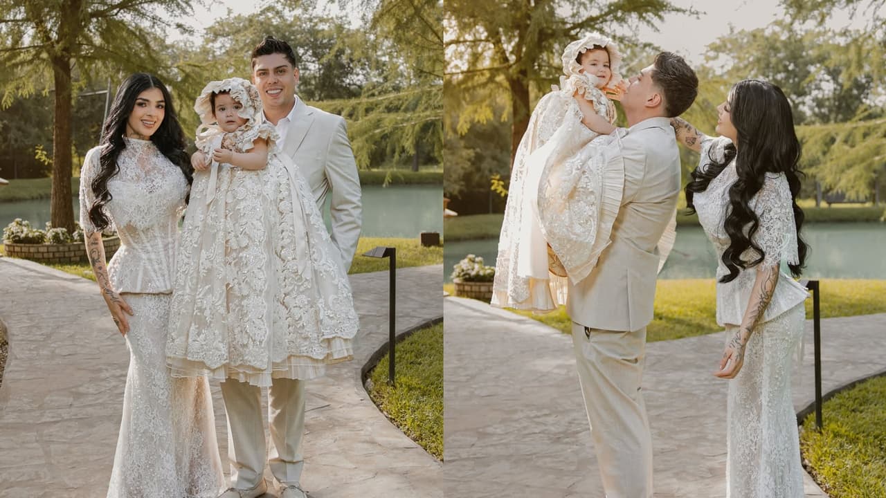 Karely Ruiz bautiza a su bebé y comparte la hermosa celebración