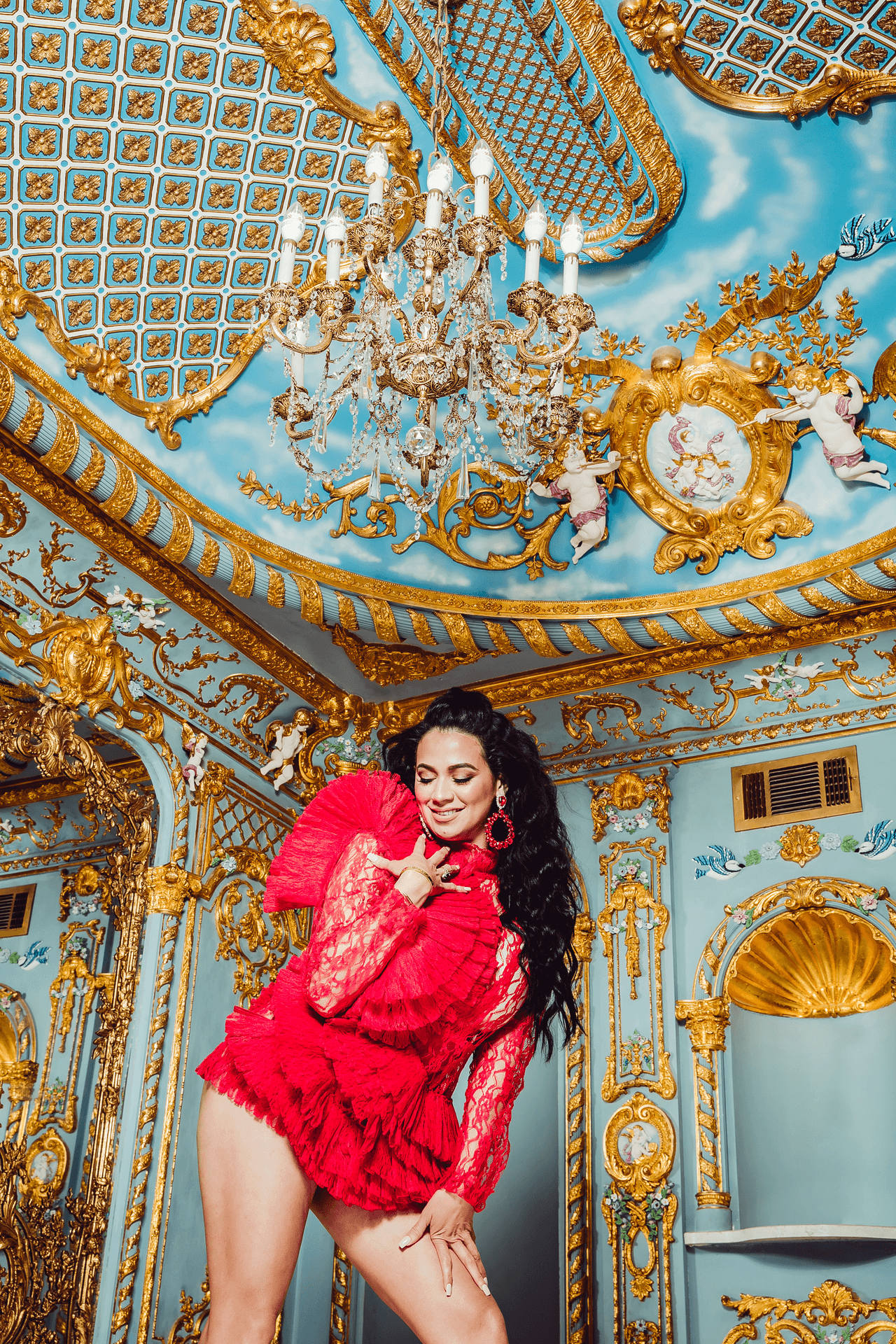 "Tiene que ver mucho con ser tú misma", explicó al tiempo que decía sentirse como una Cenicienta.