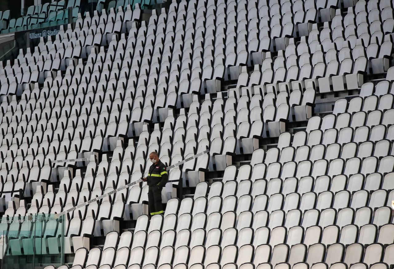 Así lucen los estadios de futbol en Europa.