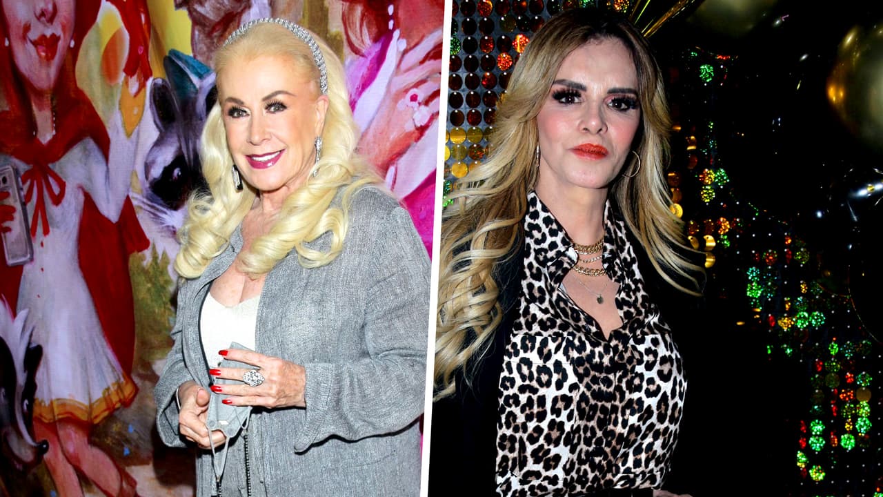 Laura Zapata aclara si terminó de pleito con Lucía Méndez en el reality show 'Siempre Reinas'