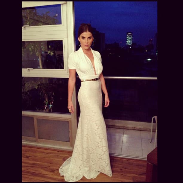 Su compañera de serie
<b><a href="http://www.univision.com/temas/maria-fernanda-yepes" target="_blank">María Fernanda Yepes</a></b> también tiene una cintura envidiable.