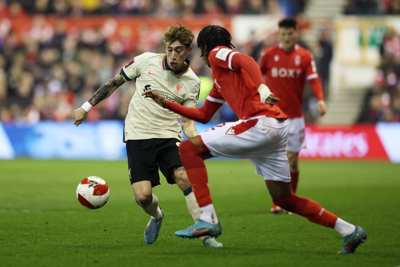El Liverpool batalló más y apenas venció por 1-0 al Nottingham Forest para certificar su pase a las Semifinales, donde enfrentará al Manchester City.