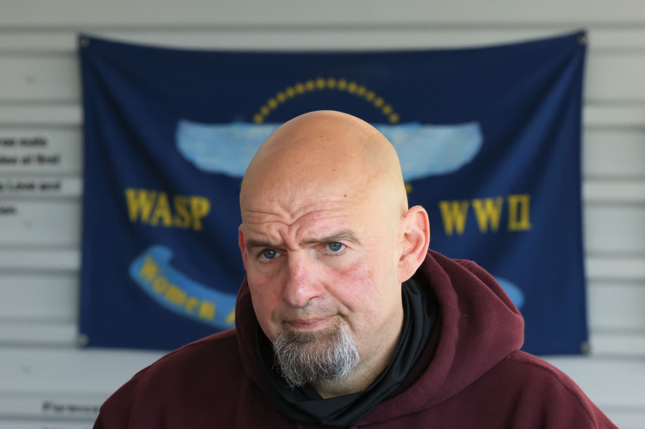 Los registros de Fetterman muestran un ‘horario ligero’ como teniente gobernador de Pensilvania