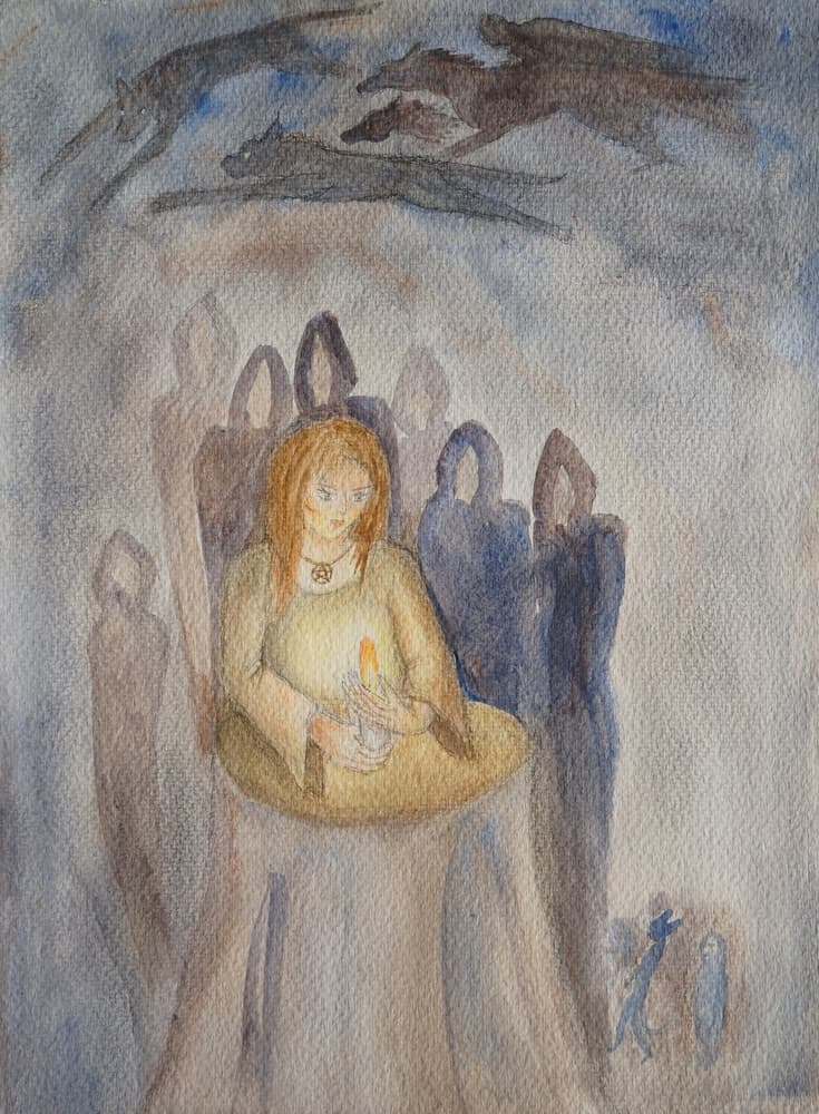 Los inicios de Halloween pueden rastrearse hasta antes del siglo XVII con los druidas, una cultura celta que habitaba básicamente en Irlanda, pero también en partes del Reino Unido y el norte de Europa. La fiesta tiene sus orígenes en una celebración llamada el Samhain, que hacían cada 31 de octubre para honrar y celebrar a sus muertos.