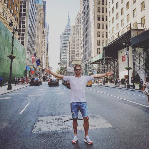 <b><a href="http://www.univision.com/temas/horacio-pancheri">Horacio Pancheri</a></b> se está divirtiendo a lo grande en las calles de Nueva York, y es que el galán argentino se tomó unos días de vacaciones.