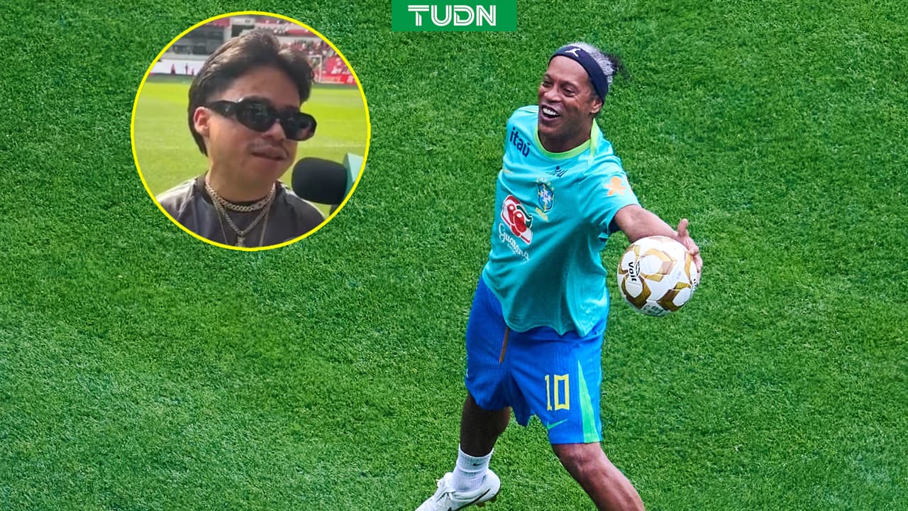 ¿Qué? Abelito lanza reto a Ronaldinho en el Juego de Leyendas