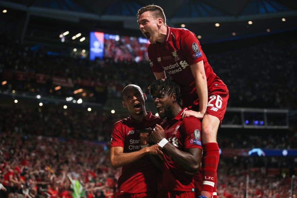 Con el 2-0 definitivo el Liverpool conquistó su sexta UEFA Champions League.