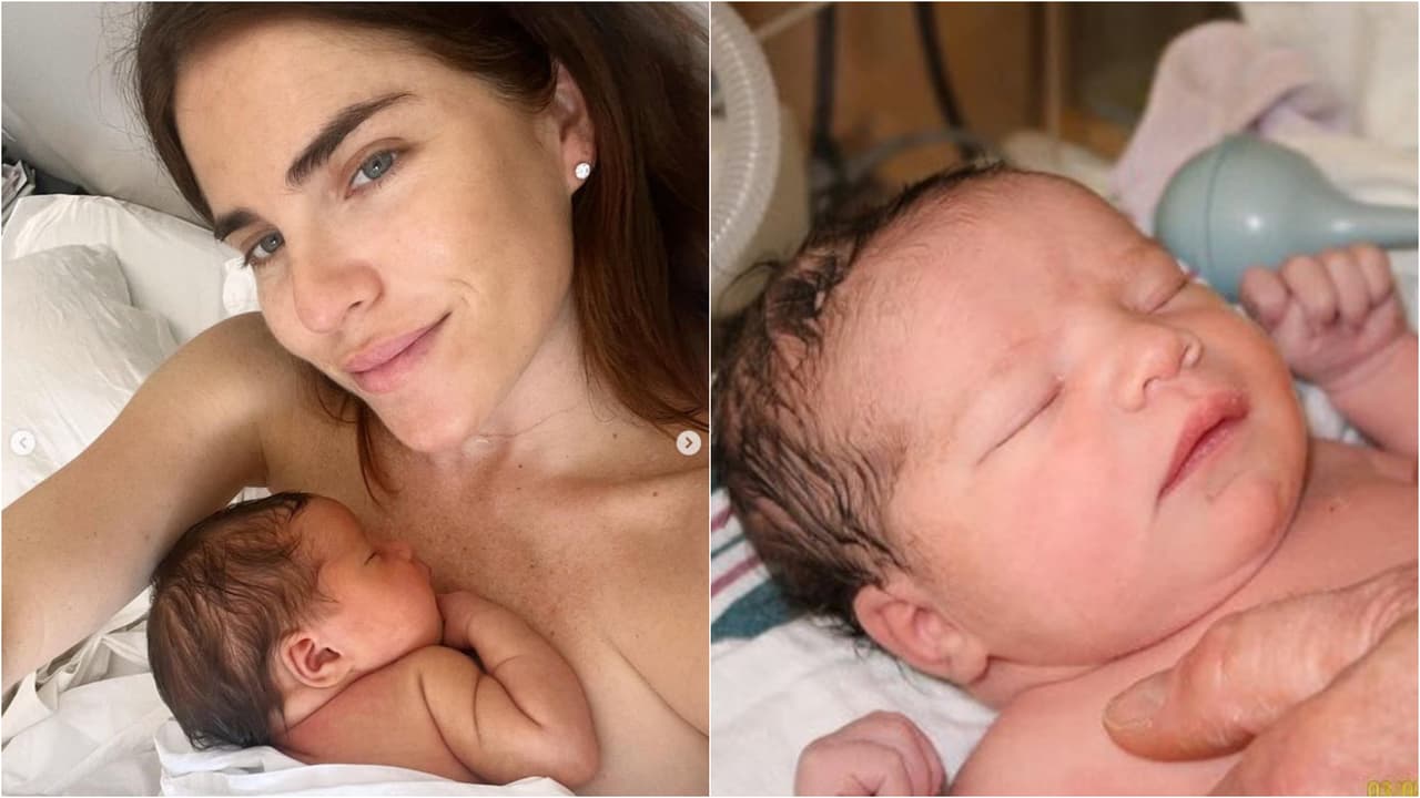 Karla Souza tuvo un trabajo de parto de 33 horas.