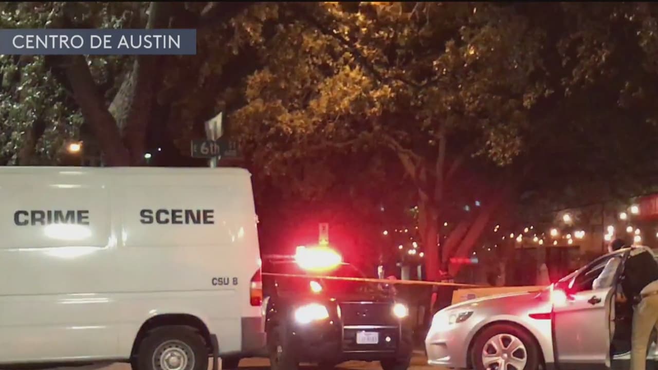 Tiroteo en el centro de Austin deja a un joven muerto