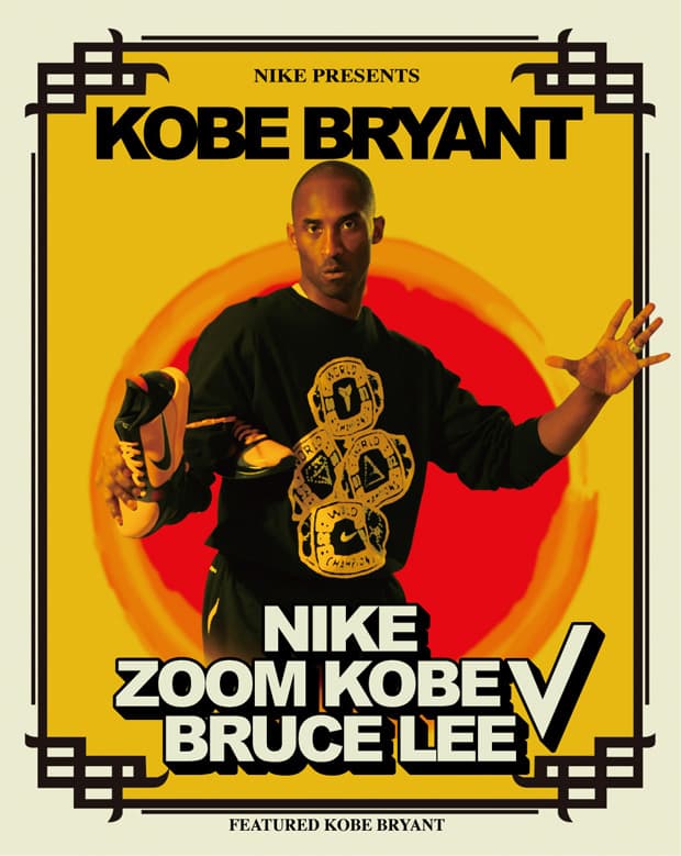Bryant era un gran fanático de Bruce Lee, incluso en colaboración con Nike, lanzaron la edición ‘Nike Zoom Kobe V’ inspirado en el gran maestro de artes marciales.
