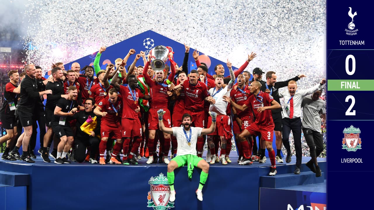 ¡Nuevo rey de Europa! Liverpool maniató al Tottenham y es monarca de la Champions League