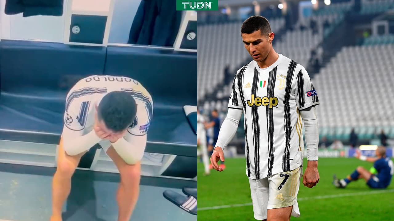 Revelan video inédito de CR7 llorando en Juventus: "Jugamos como una mierda"