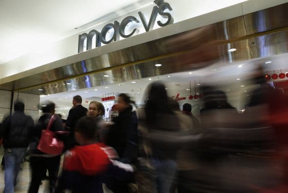 Los clientes también se dieron cita en estas cadenas, que están detrás de la organización del desfile de Thanksgiving.