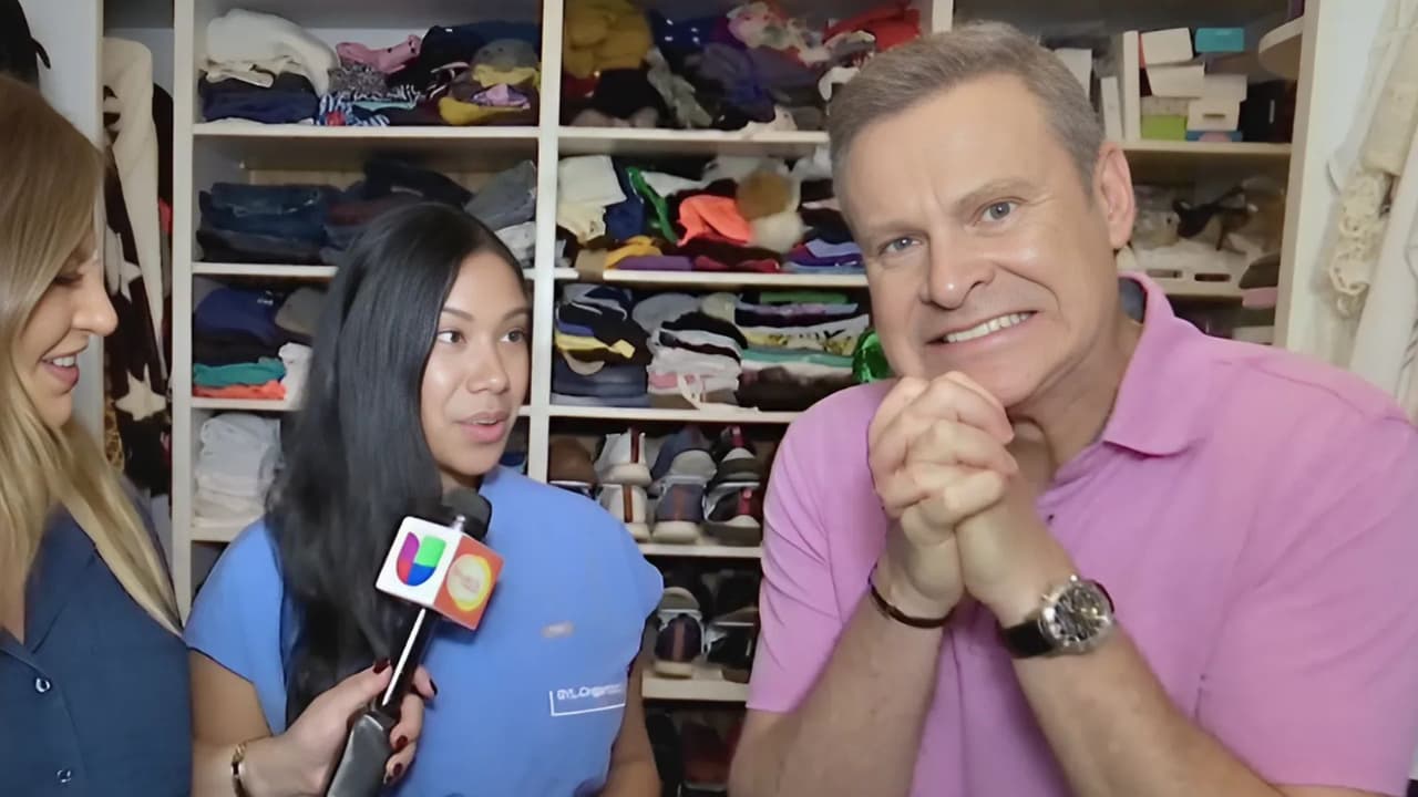 Alan Tacher nos abrió las puertas de su casa y de su clóset para acabar con el desorden