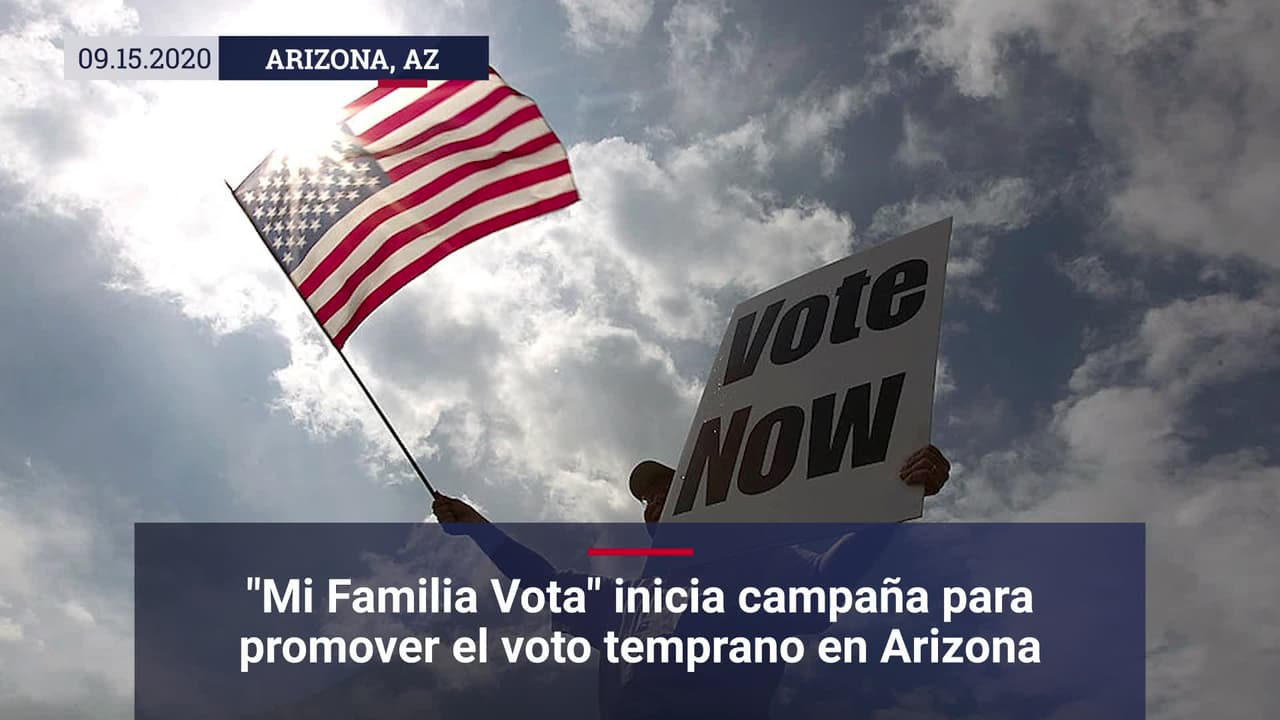 Con un video, Mi Familia Vota inicia campaña para promover voto adelantado en Arizona