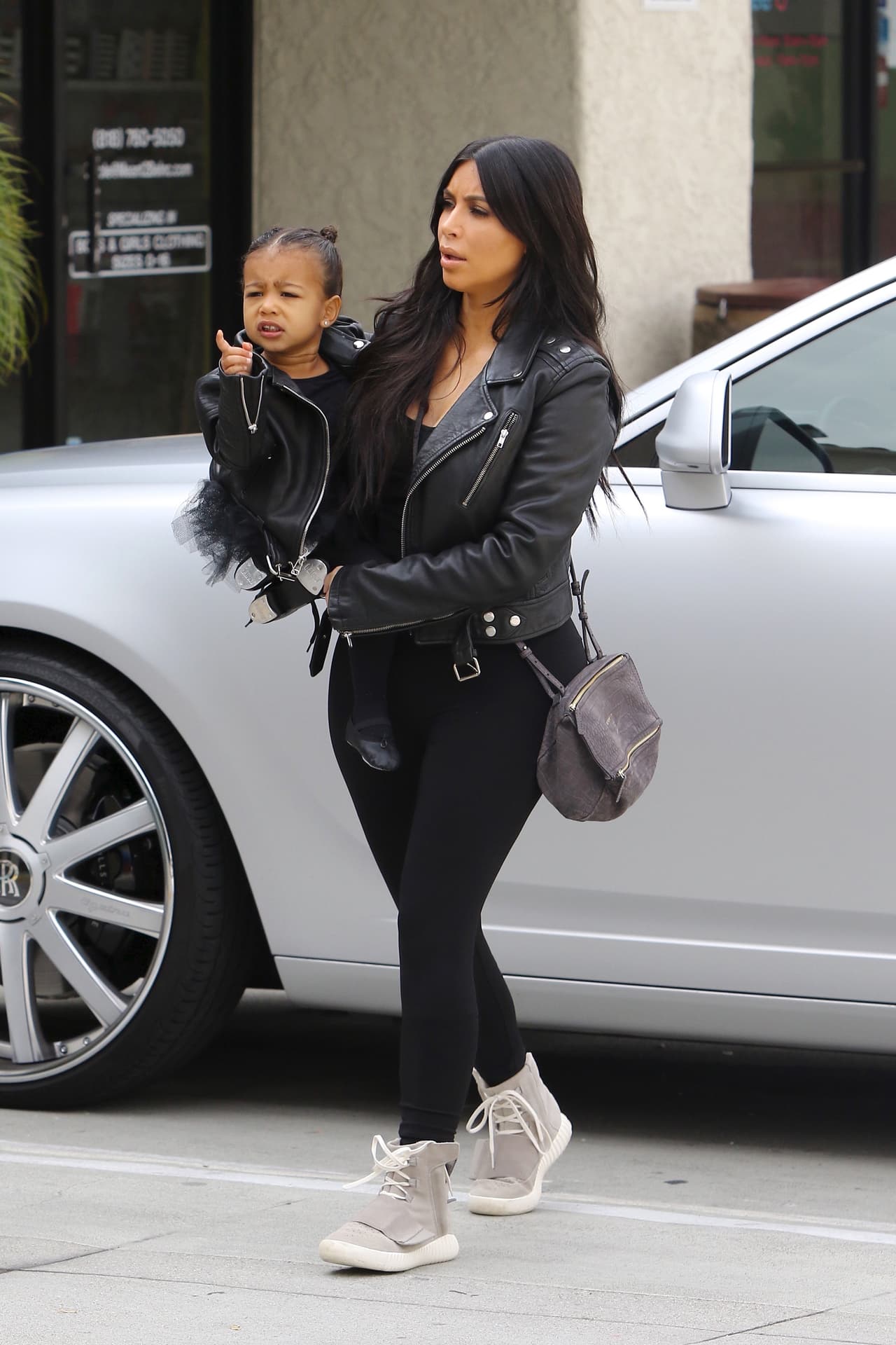 "Mira mami, un paparazzi"