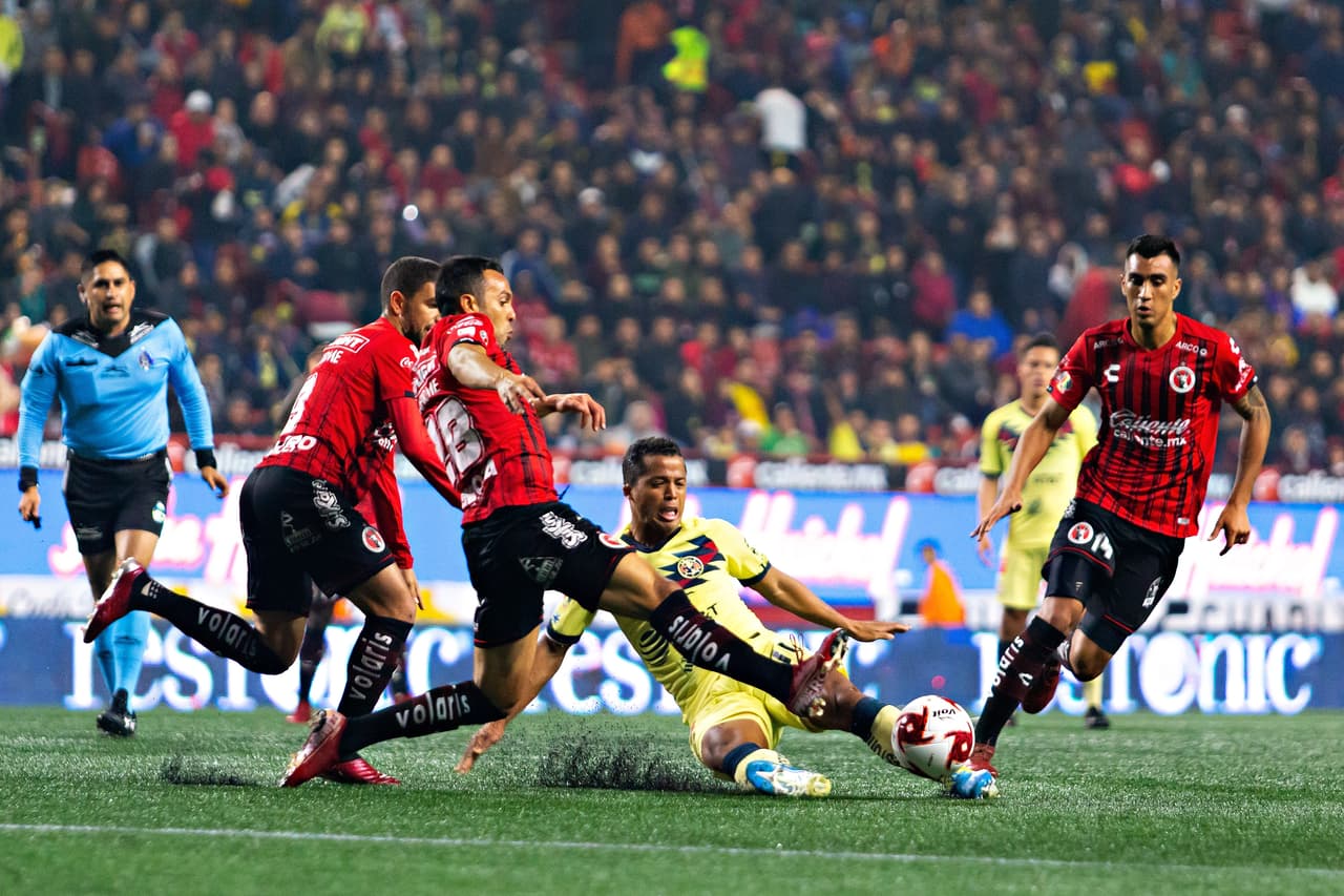 Tijuana y América disputaron un intenso partido que acabó sin goles en el Estadio Caliente.
