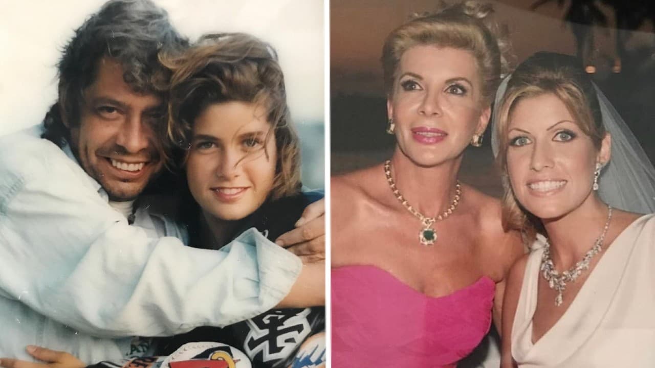 Del lado izquierdo Alfredo Díaz Ordaz y su hija Paulina; a la derecha su exesposa Paulina Castañón Ríos Zertuche y su primogénita.
<br>