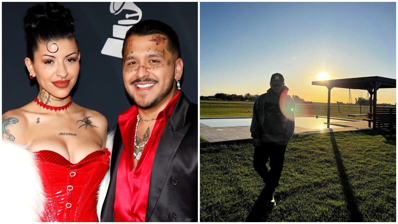 Así es la "casita" de Christian Nodal en Argentina donde vive con su novia Cazzu