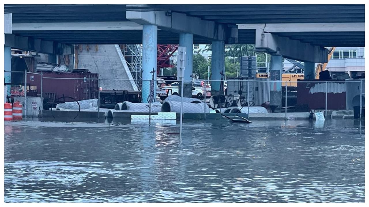 Especialmente piden a las personas buscar vías alternas en Biscayne Boulevard, entre las calles 11 y 13 del noreste.