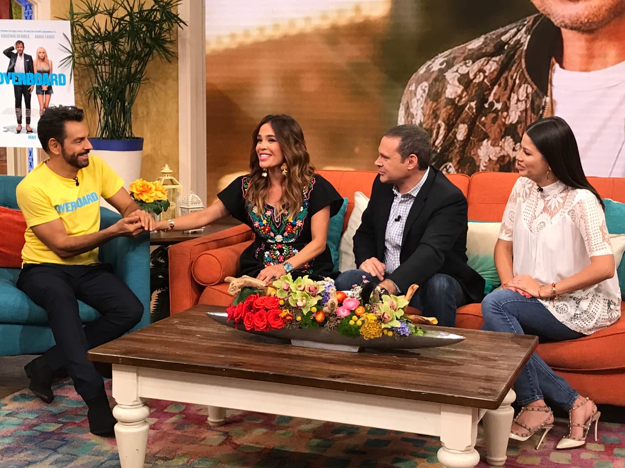 El actor y comediante mexicano contó varias anécdotas que vivió en las grabaciones de su nueva comedia.