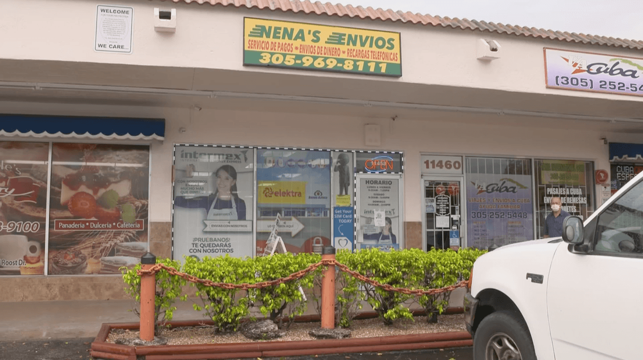 Esta casa de envíos de dinero en Homestead sigue operando con normalidad.