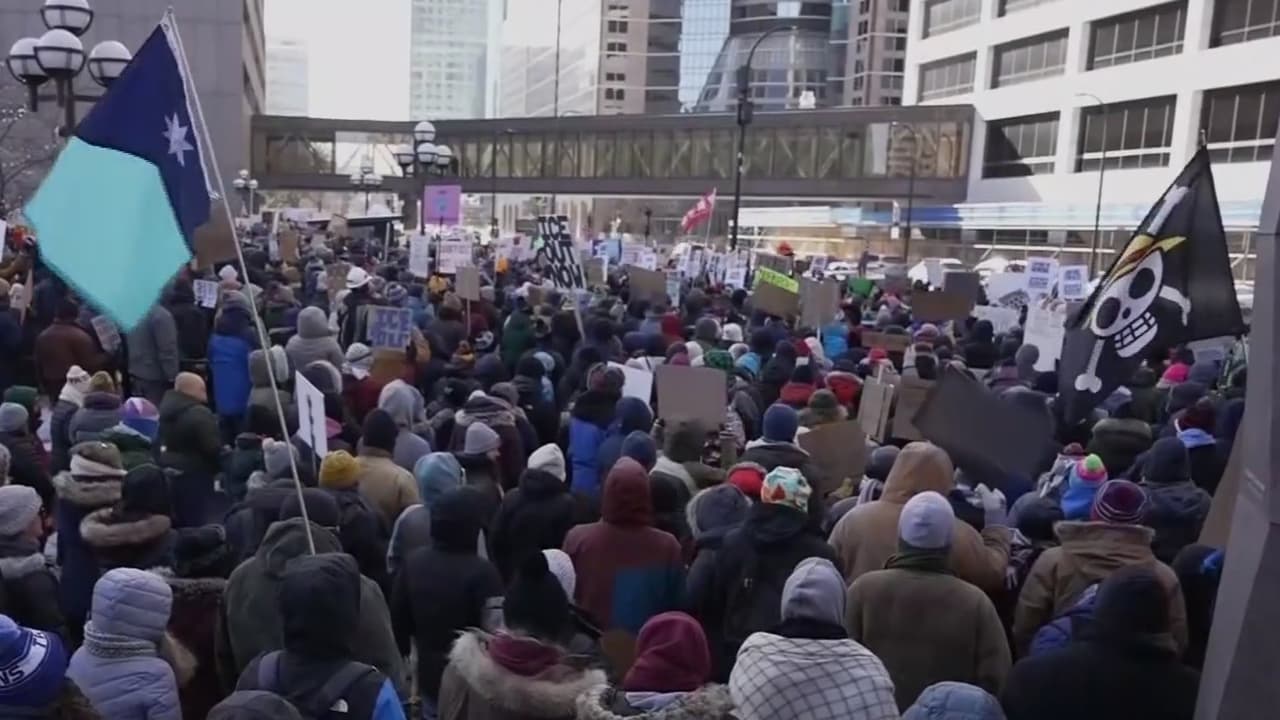 Protestas en Minneapolis exigieron justicia por Alex Pretti y Renée Good