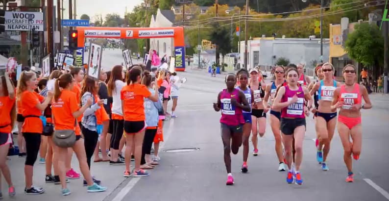 Calles cerradas en la ruta del Maratón de Los Ángeles