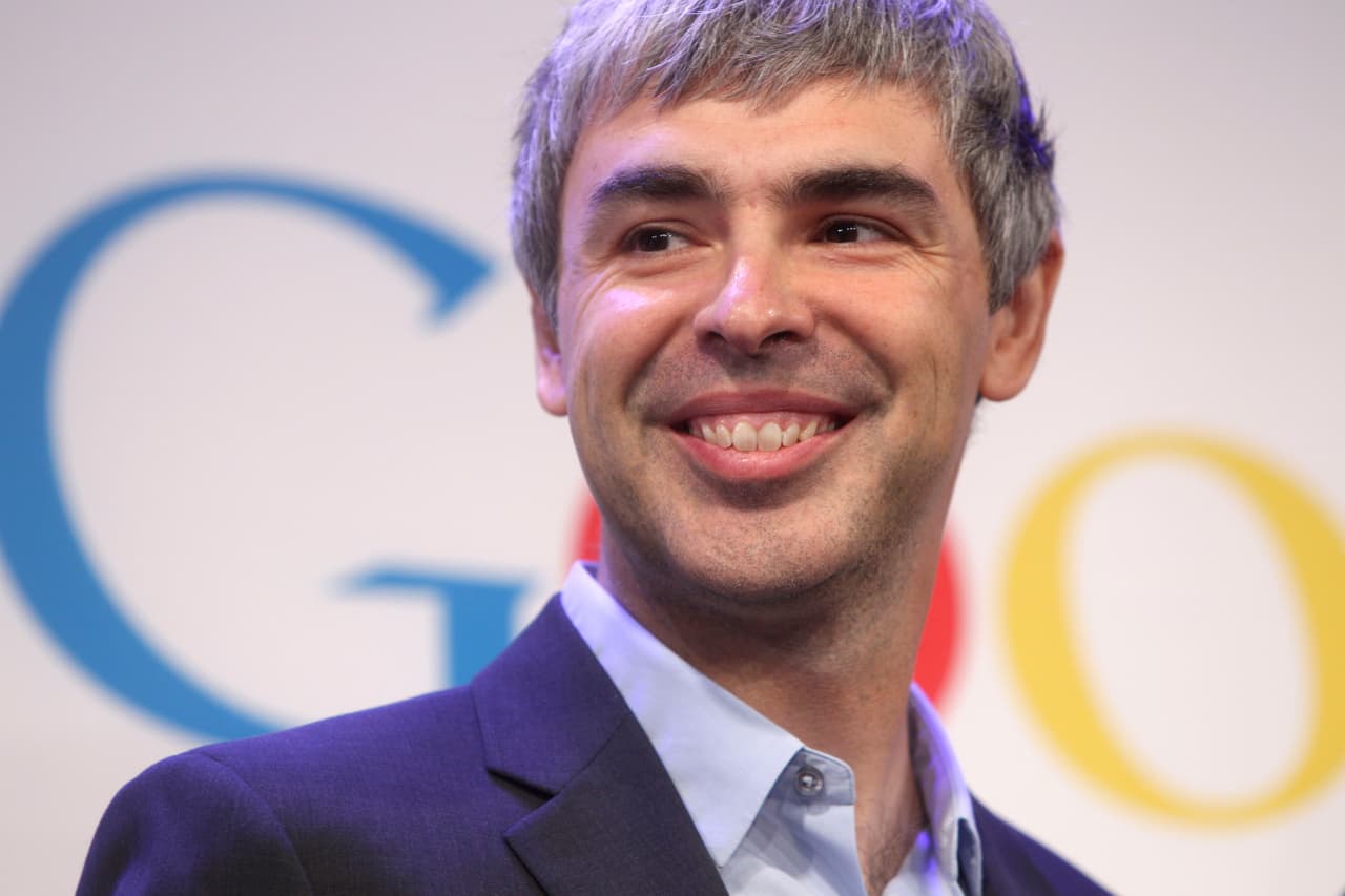 <b>Larry Page</b>, estadounidense. Cofundador de Google. Su patrimonio neto total es de 77,900 millones de dólares.