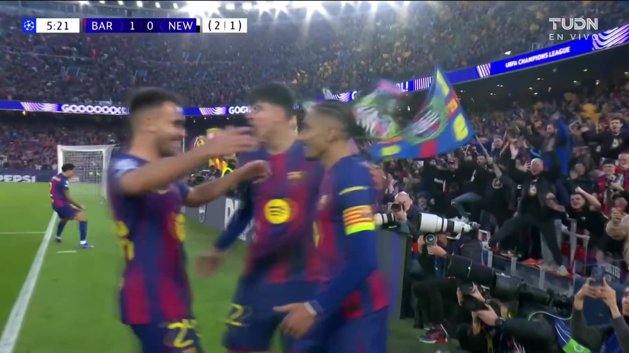¡Golazo de Barcelona! Explota el Camp Nou con la anotación de Raphinha