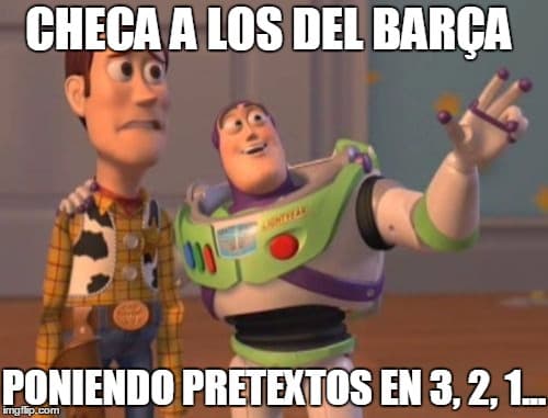 Fanáticos del fútbol se mofaron de la derrota del Barça ante el Atlético.