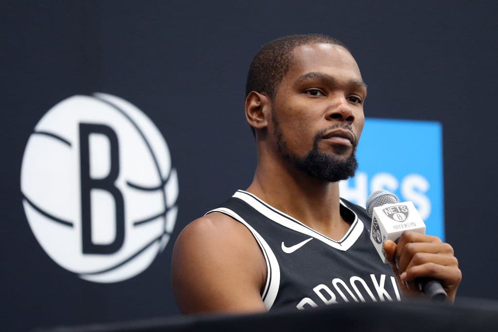 Kevin Durant, jugador de basquetbol de los Nets.