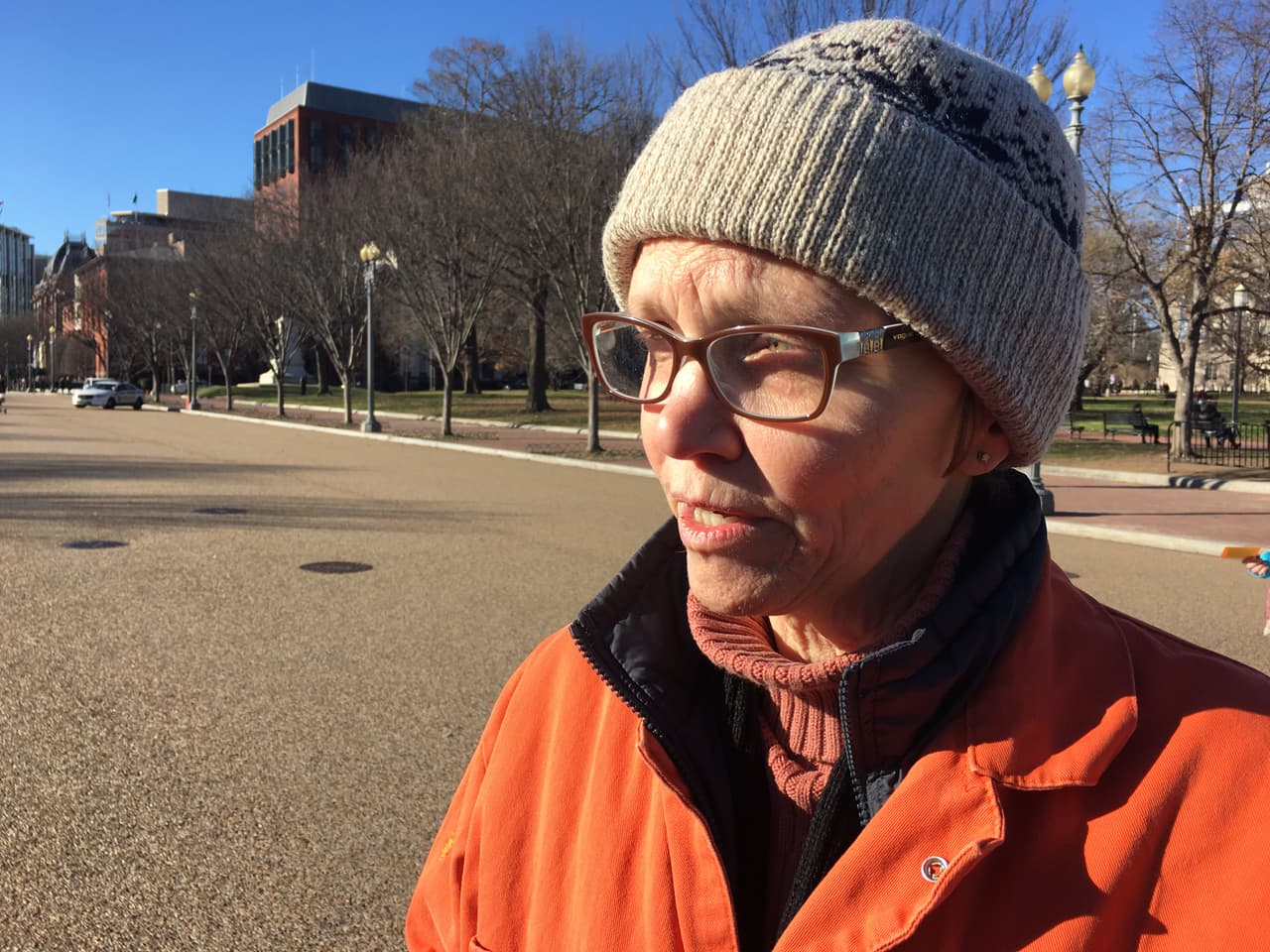 Jossie Saxtler, manifestante pide el cierre de Guantánamo