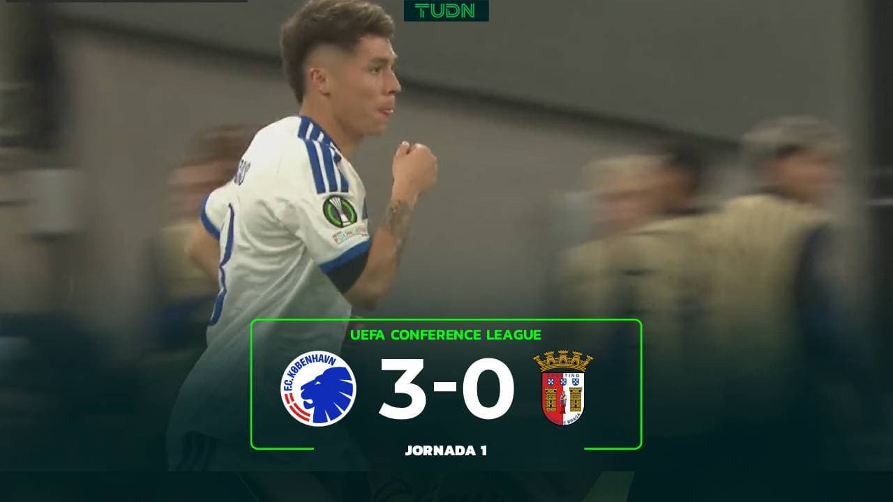Resumen | Copenhague vs. Braga: Rodrigo Huescas a jugar en Conference League