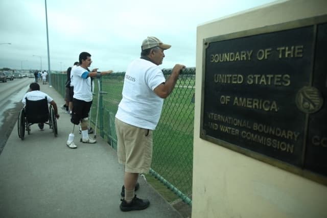 Un grupo de 17 se aventuró a hacer el viaje hacia el norte.