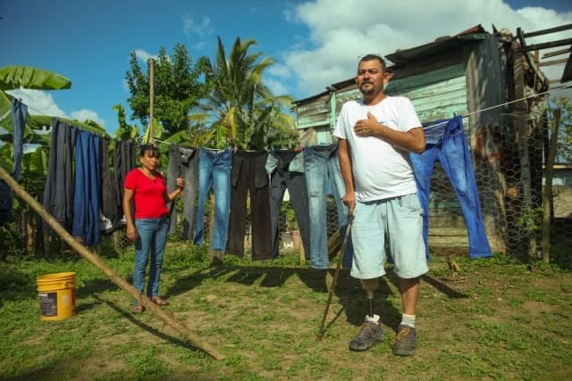 Su tragedia agudizó su pobreza: ‘Yo lo que quiero es vivir dignamente’.