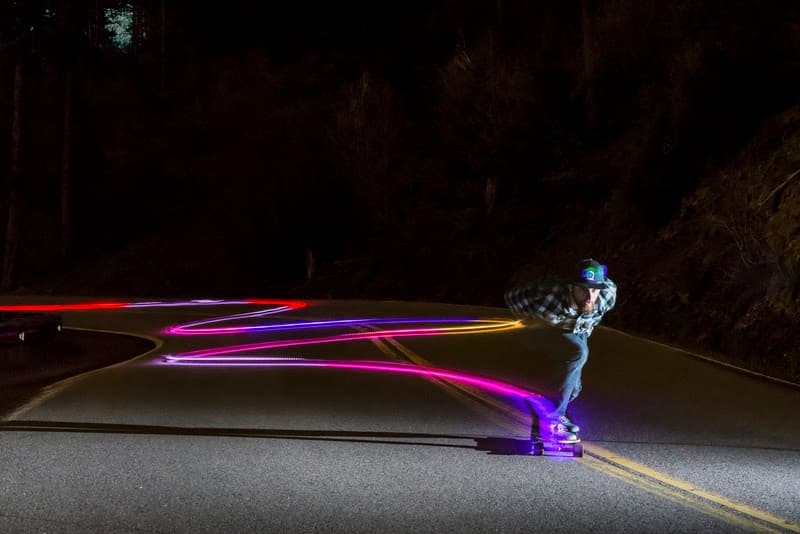 Third Kind™ y su dispositivo para iluminar skateboards y crear espectaculares imágenes en la oscuridad.