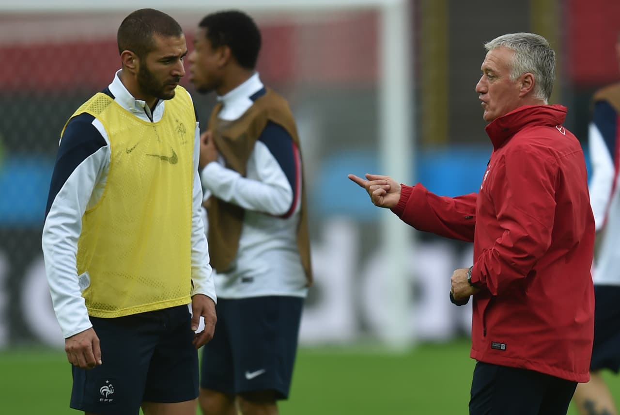 Karim Benzema responde con burla a Didier Deschamps sobre su lesión en Qatar 2022