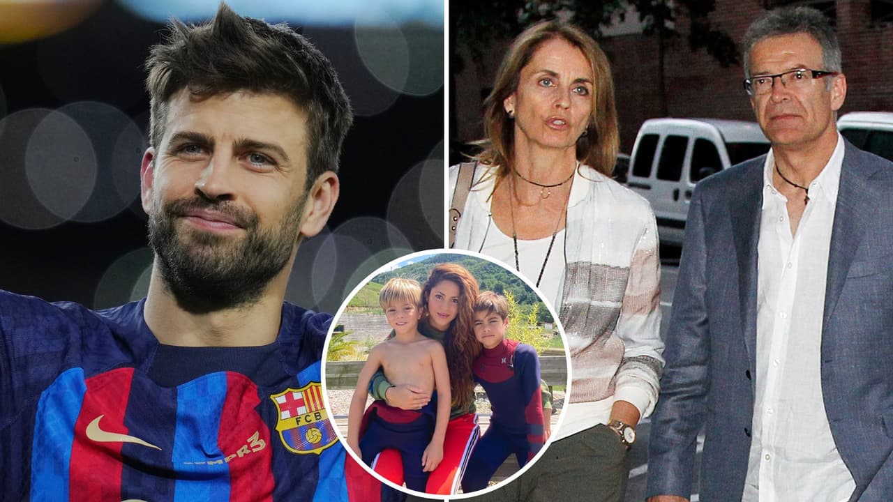Mamá de Piqué revela cómo está él tras la mudanza de Shakira y sus hijos a Miami