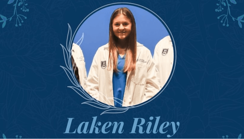 Riley era estudiante de enfermería en la Universidad de Augusta y parte de la comunidad de la Universidad de Georgia (UGA). Riley fue descrita como una “amiga, hermana e hija maravillosa que tocó la vida de todos los que la rodeaban. Su sonrisa contagiosa iluminaba cada habitación en la que entraba”.