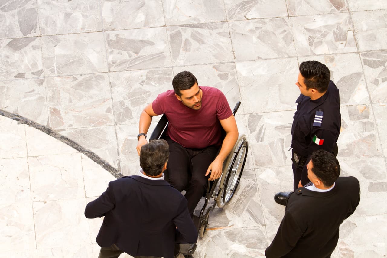 Raúl se quedó sin palabras al saber los motivos de su detención.