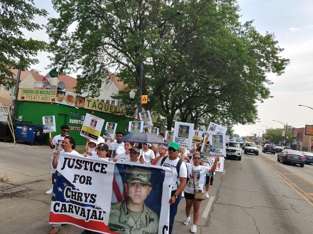 Carvajal, de 19 años, recibió disparos en la espalda y el abdomen en la cuadra 2200 de North Lockwood Avenue alrededor de la 1:30 a.m. del 3 de julio en el vecindario de Hanson Park