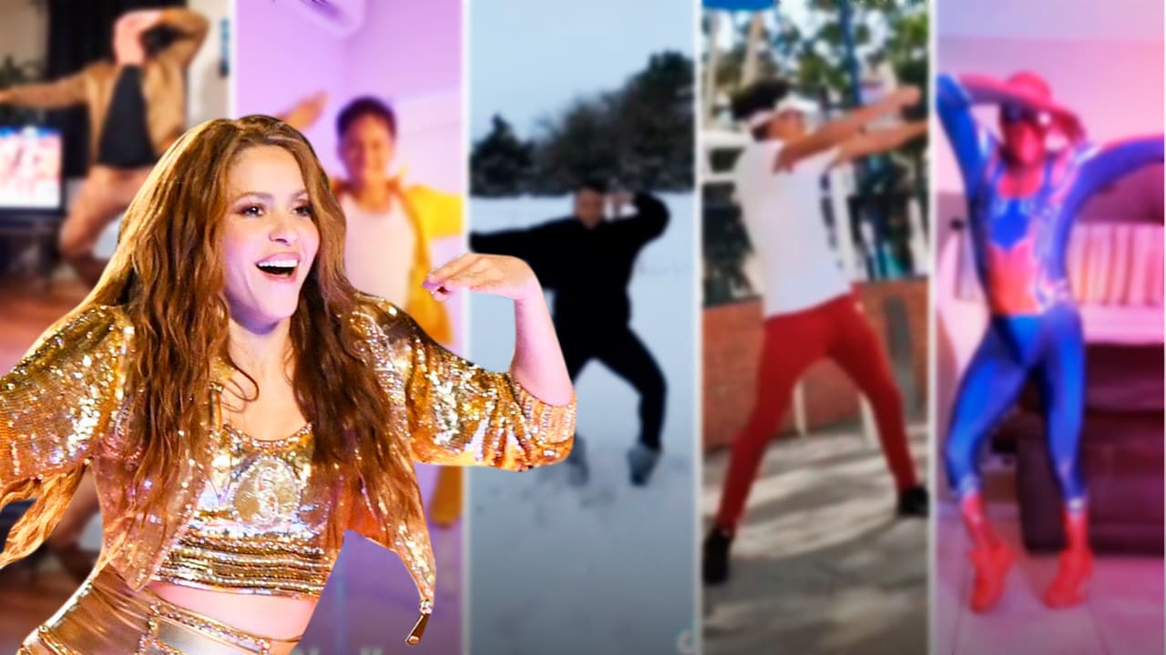 ¿Cómo arrancó el #ChampetaChallenge?: el ritmo que Shakira catapultó en el Super Bowl