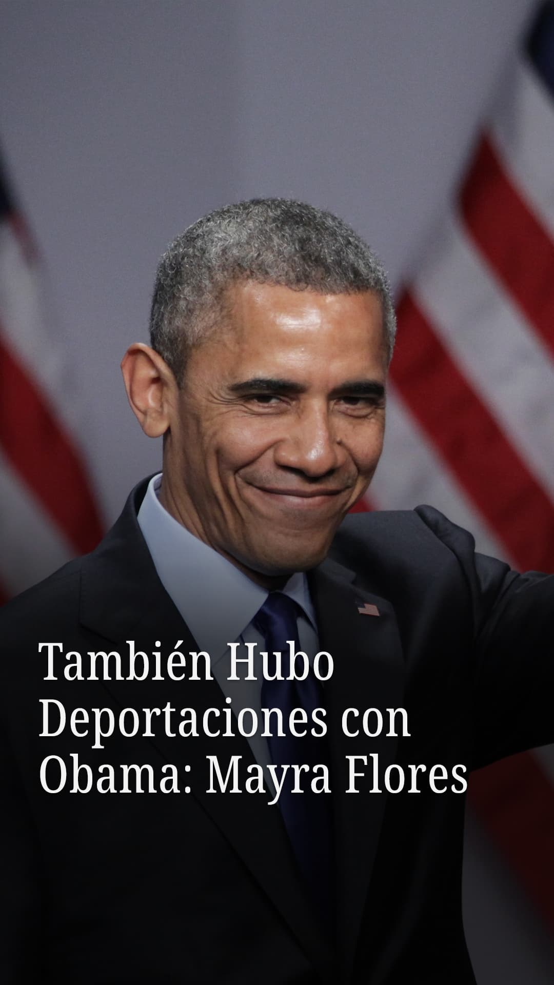 También hubo deportaciones con Obama: Mayra Flores