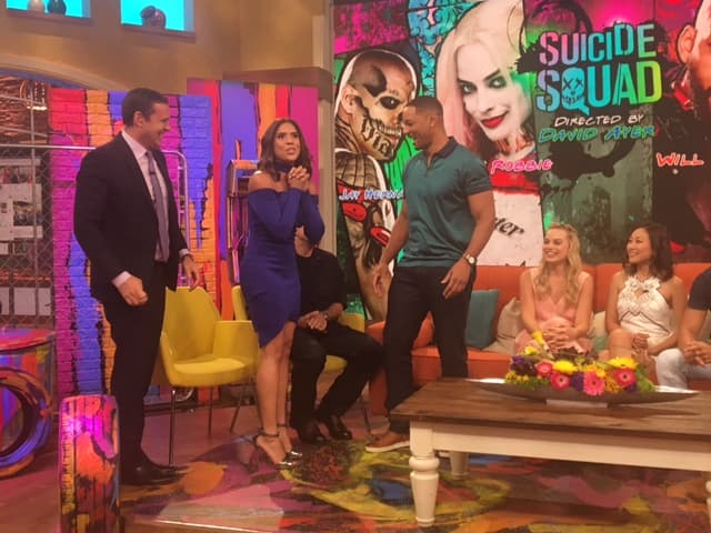 Francisca aprovechó la visita de Will para confesarle cómo él la inspiró en un momento muy difícil de su vida.