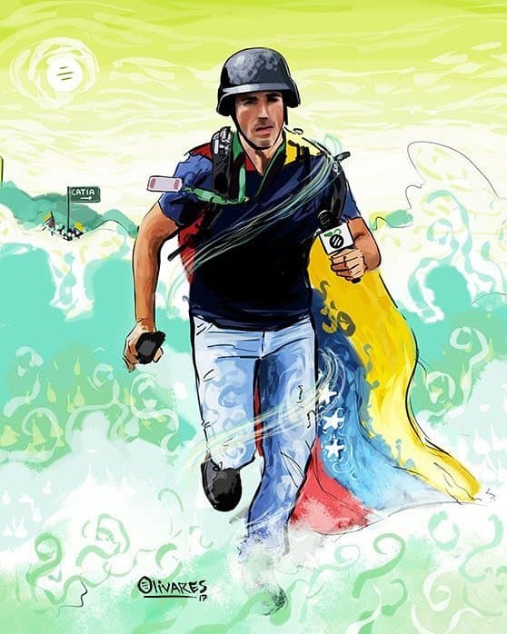 "Me gritaban sapo": Luis Olavarrieta, periodista herido durante el desarrollo del plebiscito en Caracas