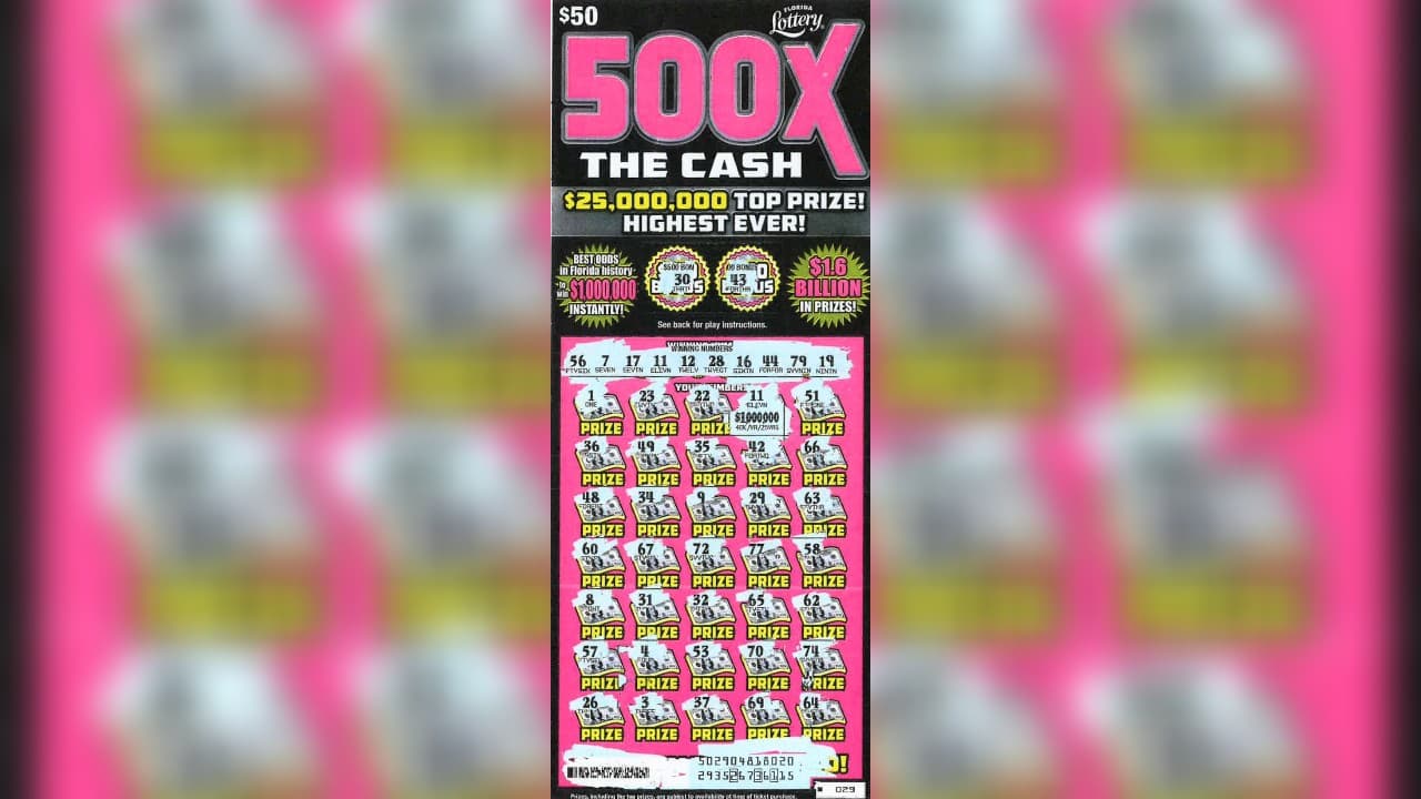 Mujer de Lakeland gana $1 millón con un raspadito